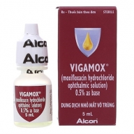 Thuốc nhỏ mắt kháng sinh Vigamox 0.5% 5ml