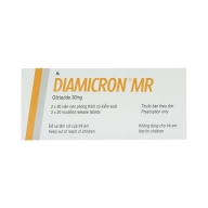 Diamicron MR 30mg (2 vỉ x 30 viên/hộp)