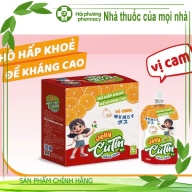 Nước thạch Jelly cutin tăng sức đề kháng vị cam hộp to*6 túi*125ml