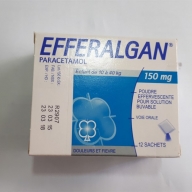 EFFERALGAN 150mg Hộp 12 gói