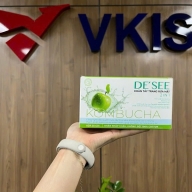 Khăn tẩy trang rửa mặt 2 in 1 Desee Kombucha Hộp*30 gói