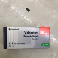 Valsarfast 80mg H*4vỉ x7Viên