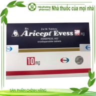 Aricept Evess 10 mg hộp*2 vỉ*14 viên