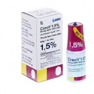 Dung dịch nhỏ mắt Cravit 1.5% lọ*5ml