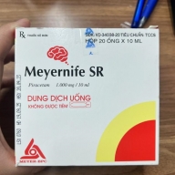 Meyernife SR (Piracetam 1.000 mg/ 10 ml ) hộp*20 ống*10ml