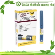 Bút tiêm Humalog Mix 75/25 Kwwikpen hộp*5 cây