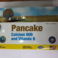 Pancake calcium 600 and Vitamin D