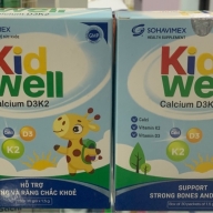 Kid well calcium d3k2 hộp*30 gói