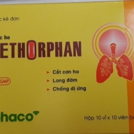 Methorphan h* 10 vỉ* 10 viên loại mới