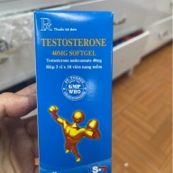 Testosterone 40mg hộp*3 vỉ*10 viên