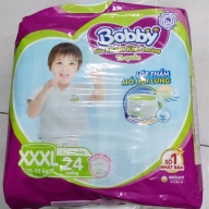 Tã quần Bobby Size XXXL 24 miếng