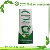 Nước súc miệng sinh học CHLORHEXIDINE Gluconate doctor lọ*200ml