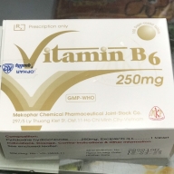 Vitamin b6 250 mg H*10vi*10vien Mekophar