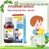 Siro tăng cường nhận thức ghi nhớ Fitobimbi Genius lọ*200ml