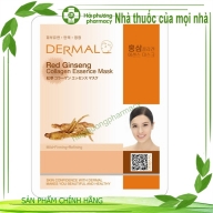 DERM5026 Mặt nạ Dermal dưỡng da tinh chất hồng sâm và collagen 23g( hàng tặng không bán )