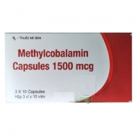 Methylcobalamin 1500MCG hộp*3 vỉ*10 viên