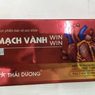 Mạch vành Win Win Thái dương hộp 2 vỉ * 15 viên