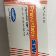 Pravastatin Savi 10mg H* 3 vỉ*10 viên - Savipharm