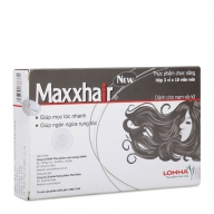 Thực phẩm chức năng giúp mọc tóc nhanh, ngăn ngừa rụng tóc dành cho nam và nữ Maxxhair (3 vỉ x 10 viên/hộp)