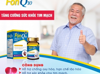 Fon Q10 - Hỗ trợ giảm cholesterol máu và nguy cơ xơ vữa động mạch