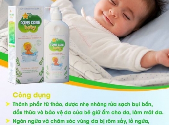 VÌ SAO Sữa tắm gội Thảo dược FONS CARE BABY lại được các bác sĩ Da liễu khuyên dùng???