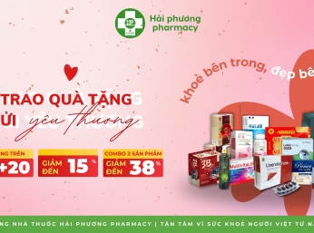 CHƯƠNG TRÌNH ƯU ĐÃI "TRAO SỨC KHOẺ - GỬI YÊU THƯƠNG" 