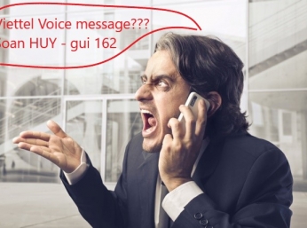 Cách hủy dịch vụ Tin nhắn thoại - Voice message Viettel - Soạn HUY gửi 162