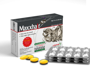 Maxxhair - Viên uống Hỗ trợ mọc tóc, ngăn ngừa rụng tóc